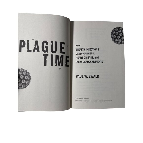 Plague Time How Stealth Infections Cause Cancers Heart Disease Ewald HC DJ 1st - Picture 6 of 16